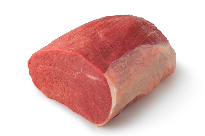 Runder muis (rosbief) - 4 runder muis rosbief 6x4 - 4