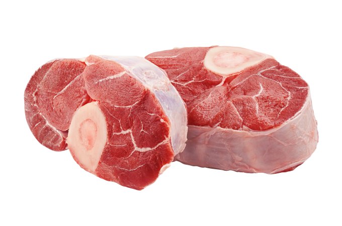 Runder schenkel met been - Schenkel met been 6x4 - 2